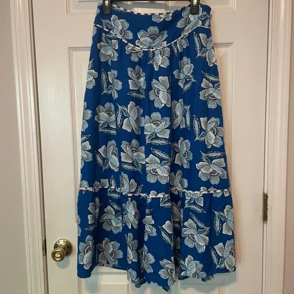 Anthropologie Maeve Alyssa Midi Skirt size 10 boho - Picture 5 of 8